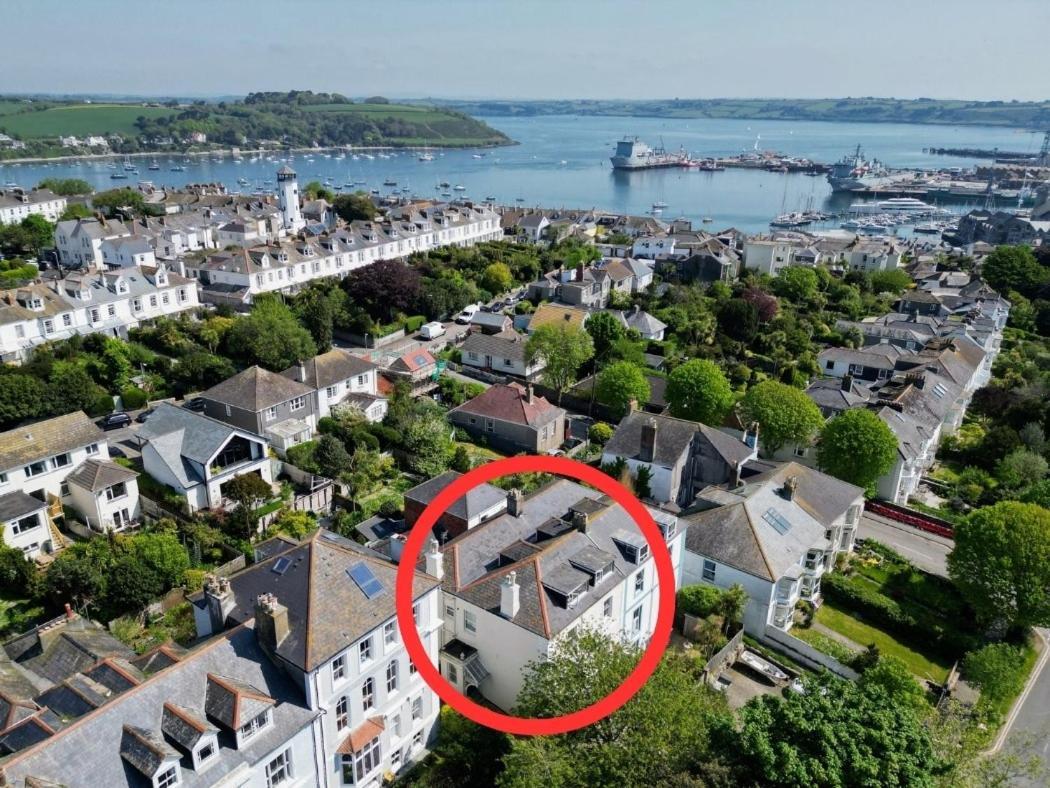 Pendennis - Bright Victorian Flat, Sea Views & Close To Beach Falmouth Kültér fotó